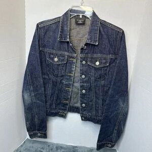 William Rast Women's Dark Blue Denim Jean Jacket